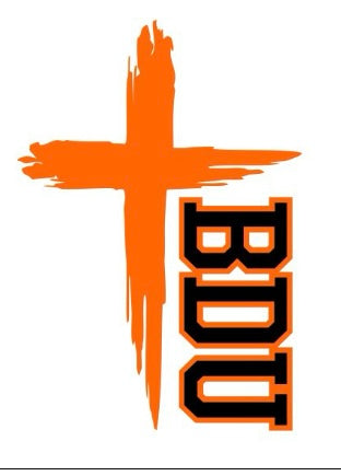 White/Orange Big Dawg T-Shirt