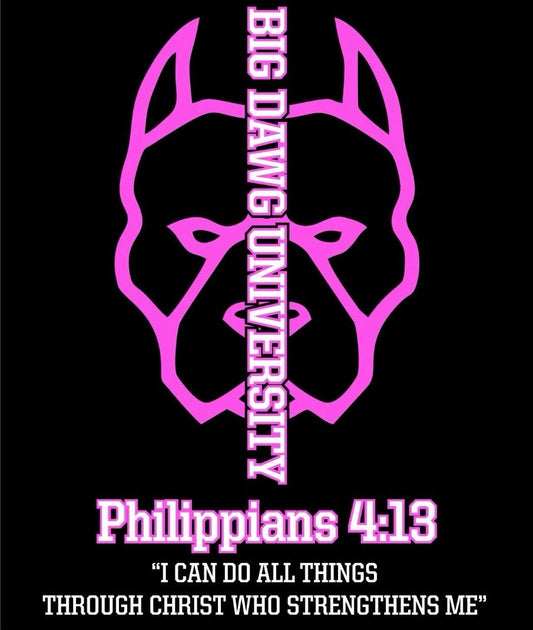 Black/Pink Big Dawg T-Shirt