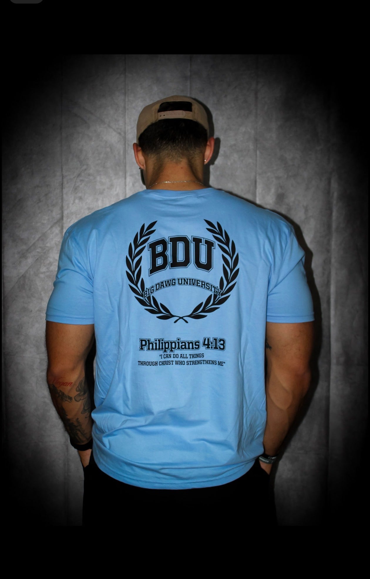 Blue/Black Wreath T-shirt
