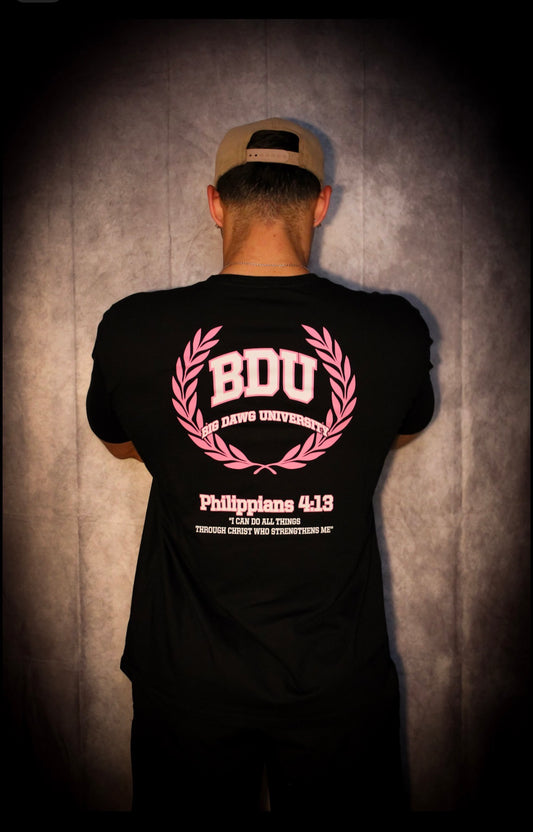 Black/Pink Wreath T-shirt