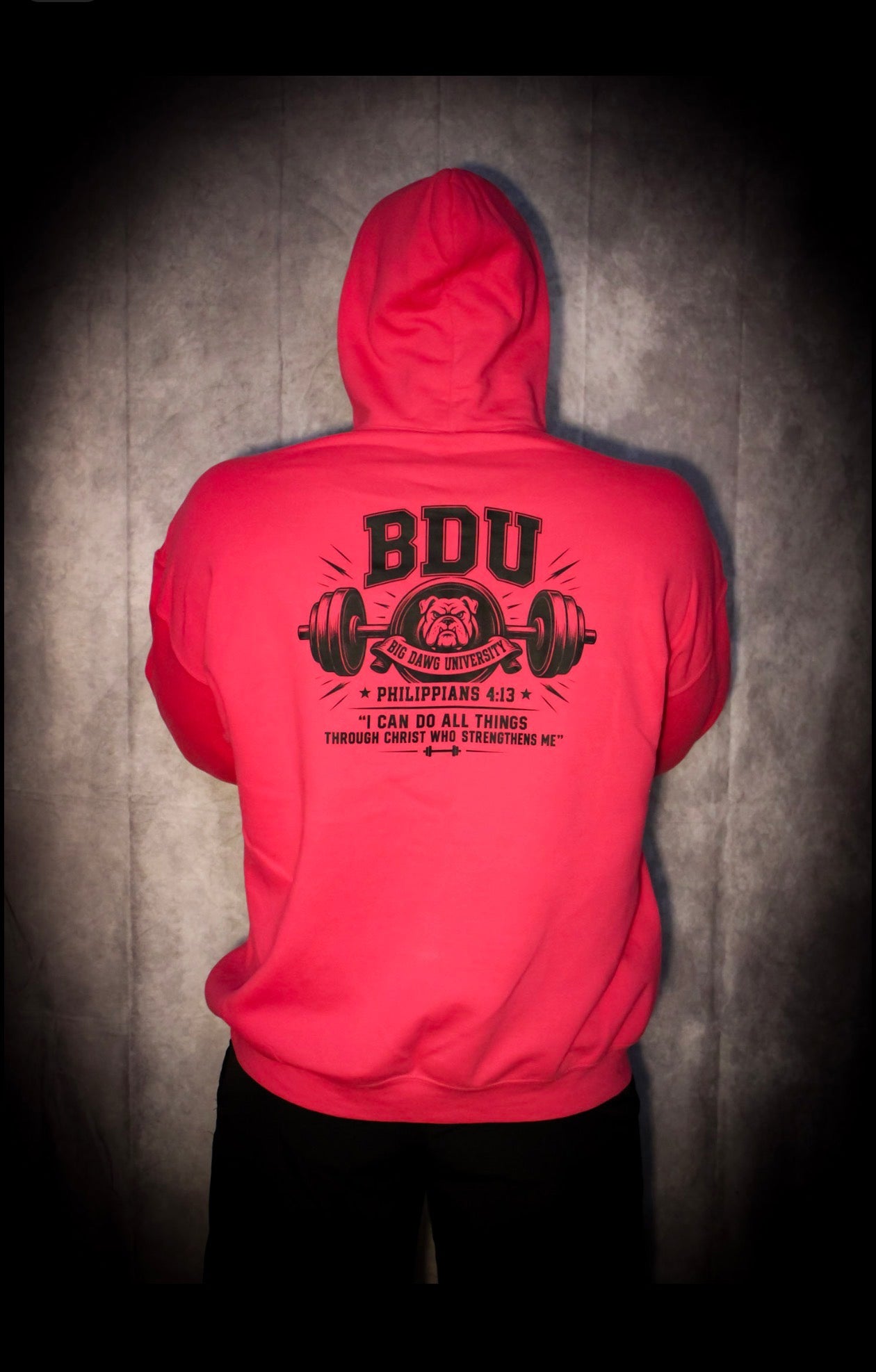 Pink/Black Hoodie