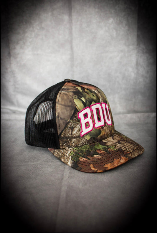 Camo Snapback/Mesh Hat